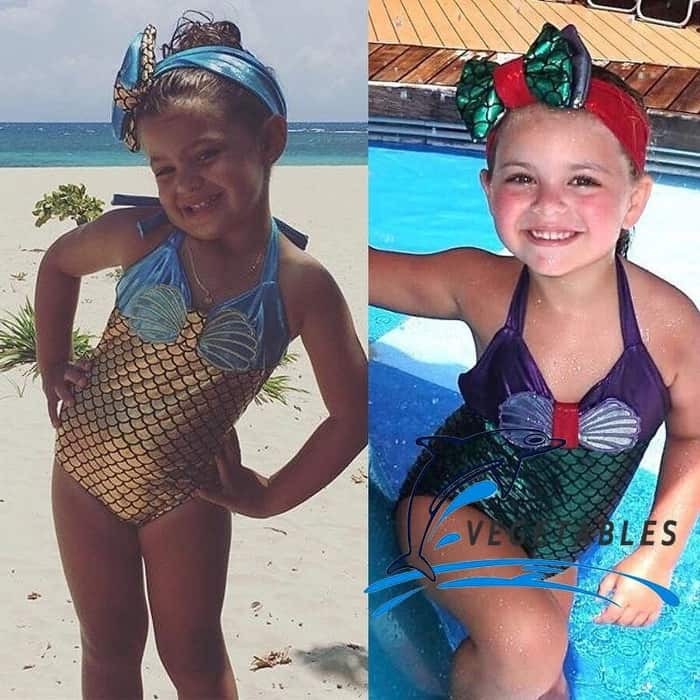 Mermaid infant swimsuit hotsell