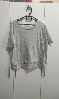 Baju atasan jumbo crop