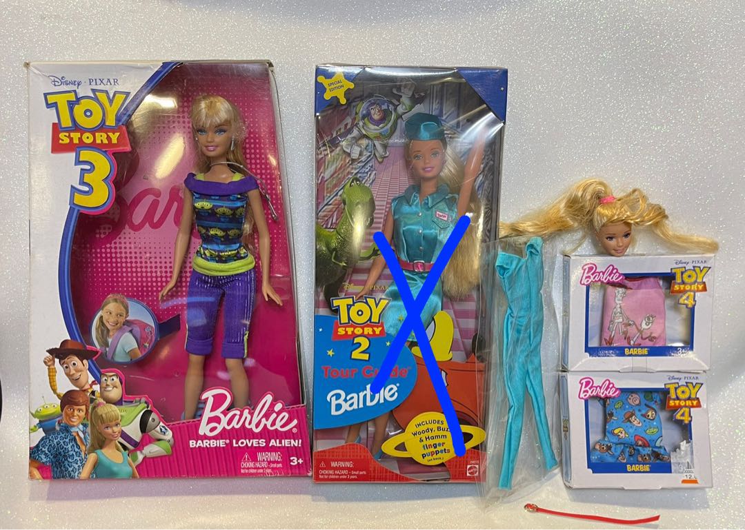 Barbie toy story fashion clearance
