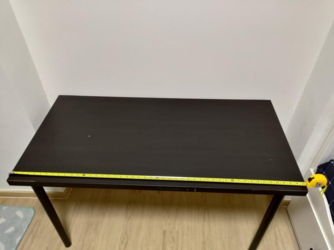 Basic Ikea study table / desk, Furniture & Home Living, Furniture ...