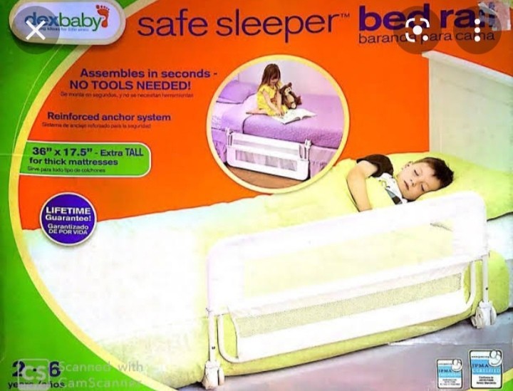 Dex baby bed hotsell rail