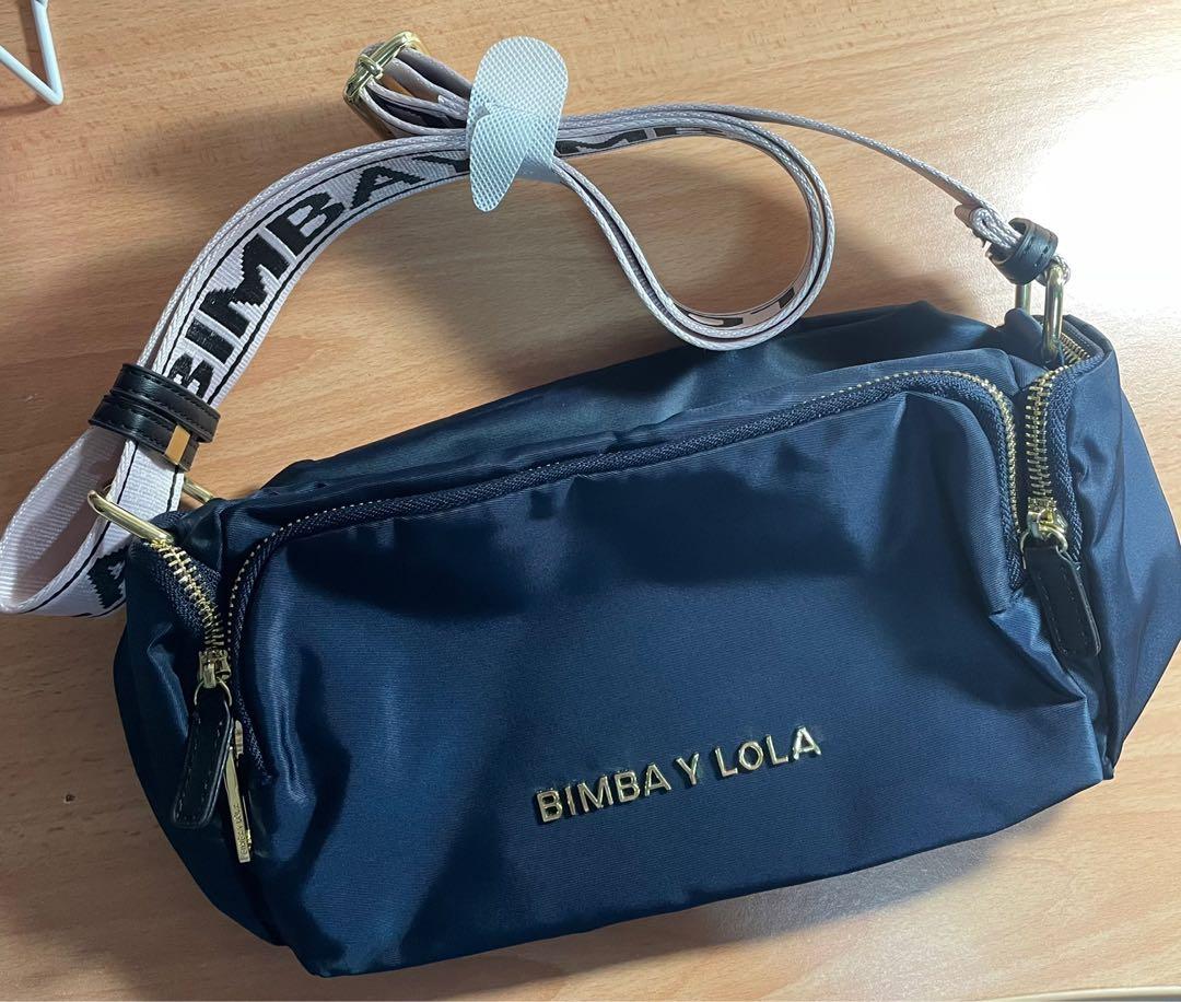 Bimba y Lola Logo-Embossed Leather Crossbody Bag - ShopStyle