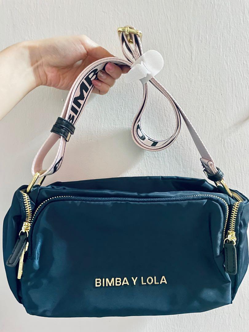 Bimba y Lola Logo-Embossed Leather Crossbody Bag - ShopStyle