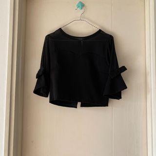 Black Crop Top