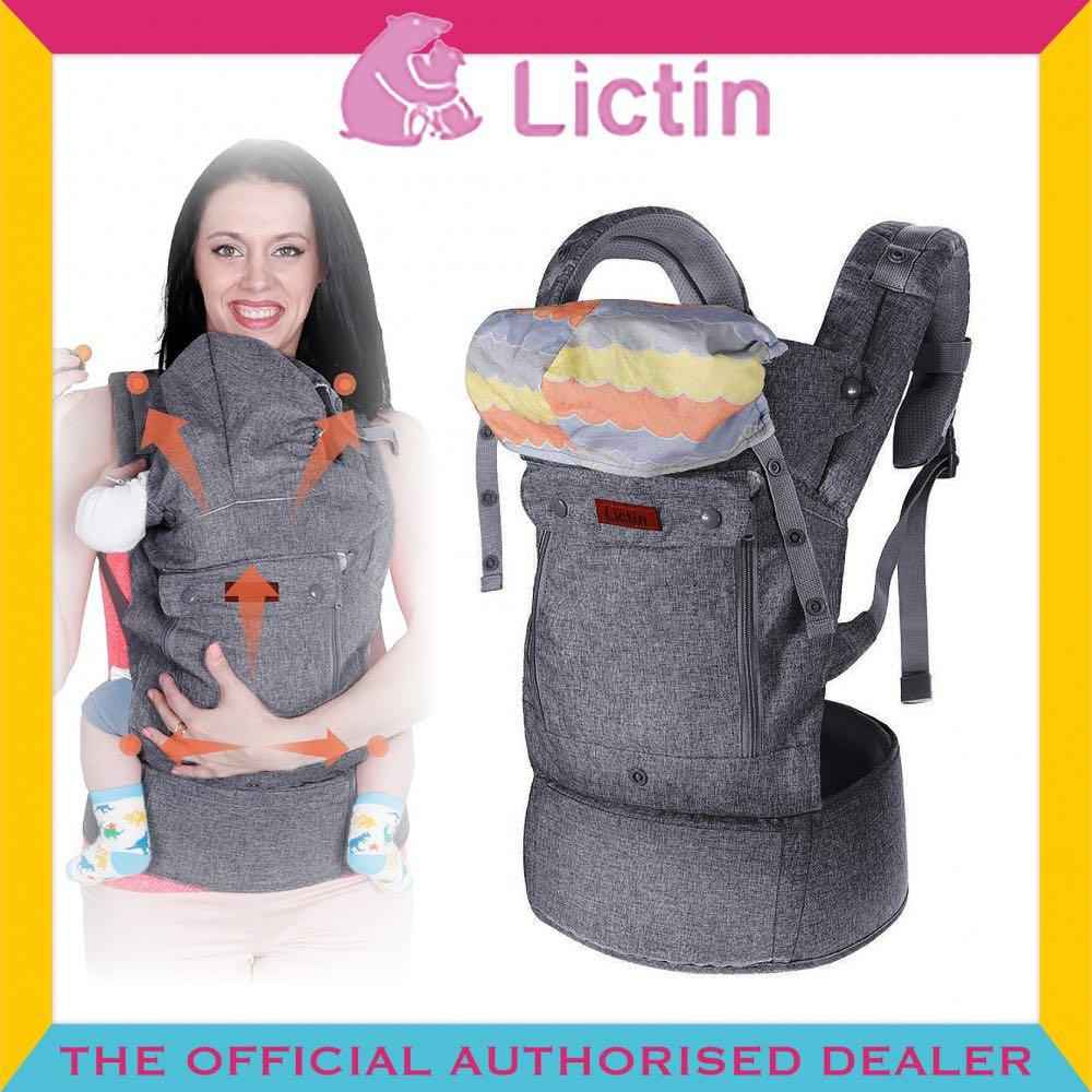 BN Lictin Ergonomic Baby Carrier, Babies & Kids, Going Out, Carriers