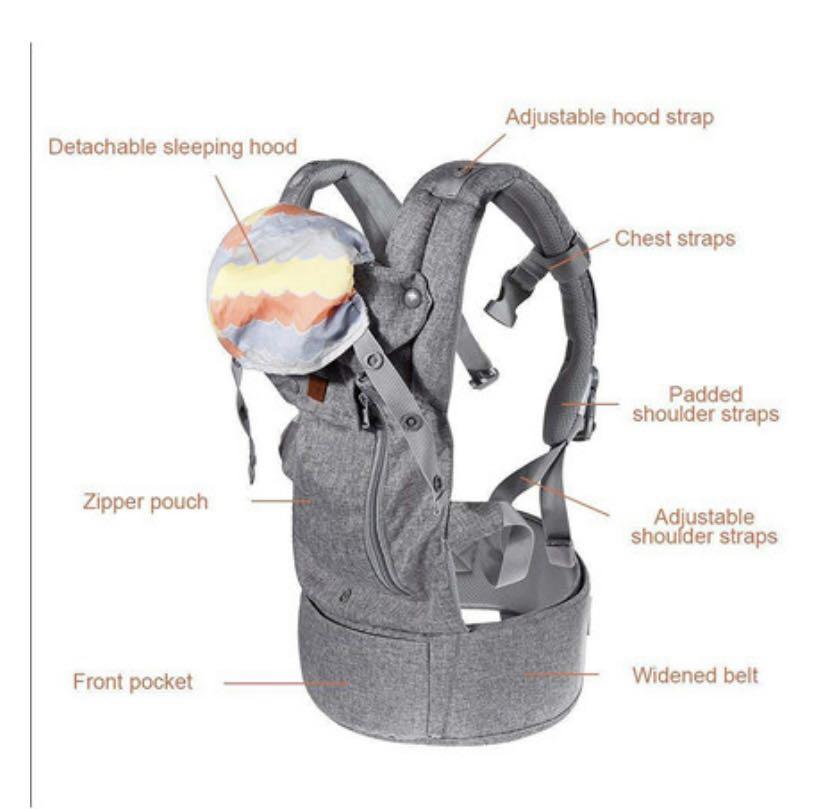 BN Lictin Ergonomic Baby Carrier, Babies & Kids, Going Out, Carriers