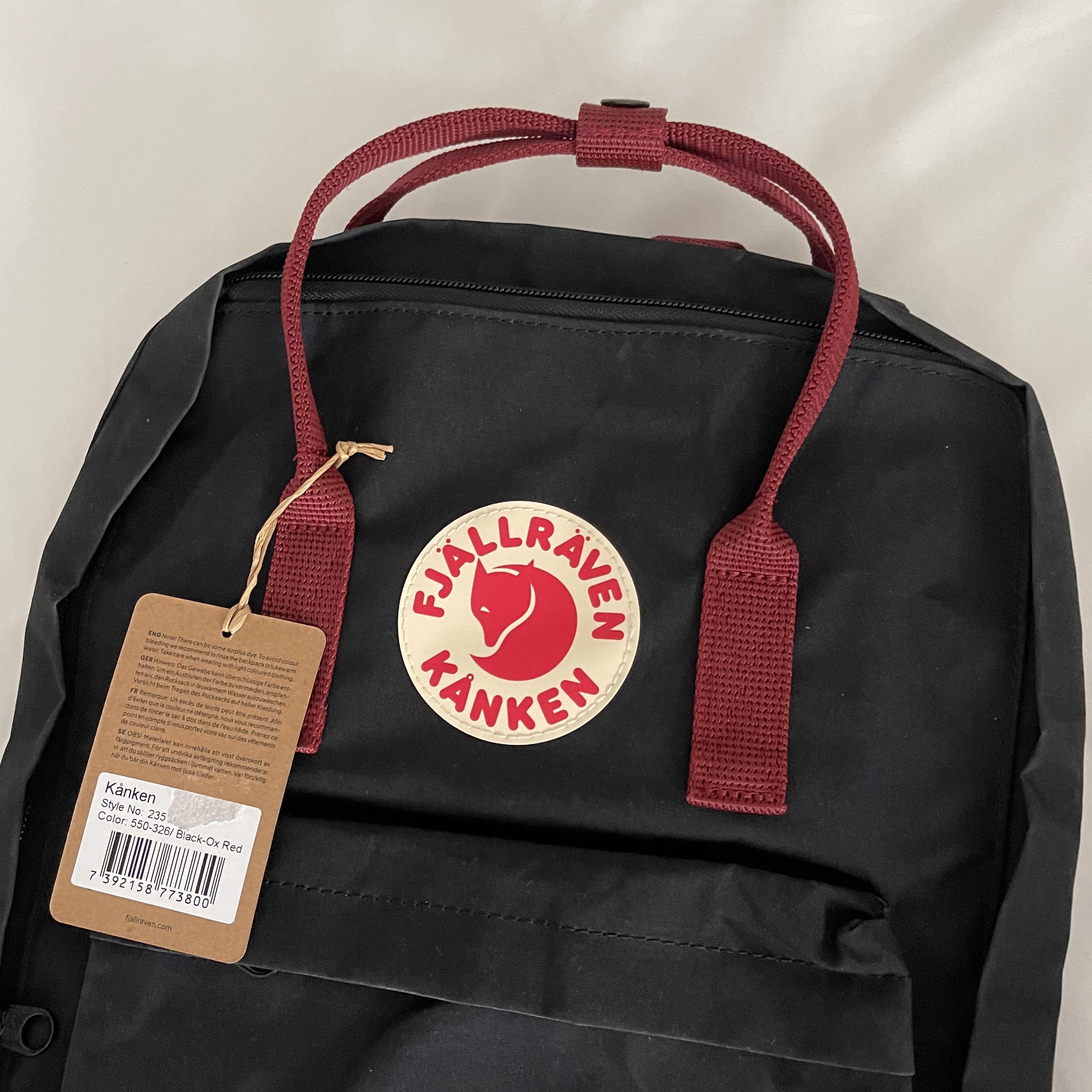 bnwt black kanken