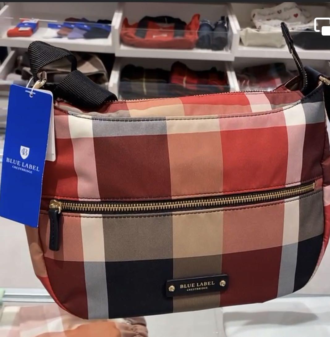 Blue label sling bag sale