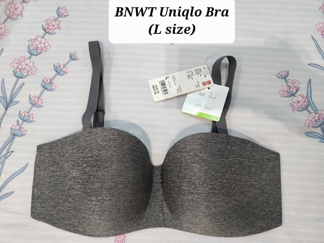 BNWT Uniqlo Bra L size multi-way wireless, Women's Fashion, New