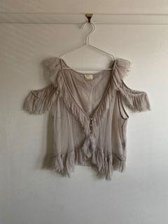 Body by Dainy Sawatzky silk fairycore top