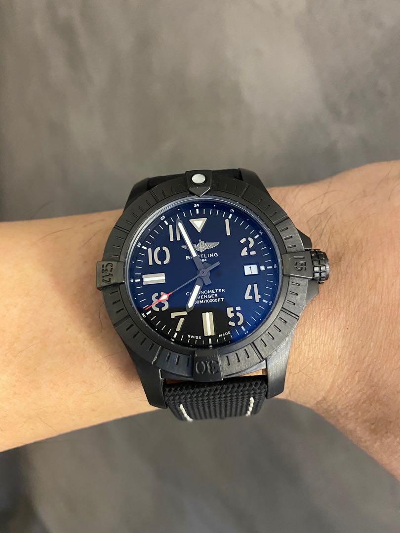 Breitling seawolf night discount mission