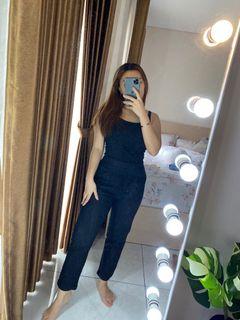 Celana Hitam Kain lookboutiqstore