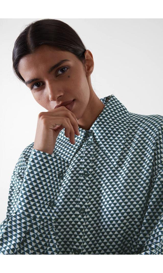 Cos printed dress hot sale