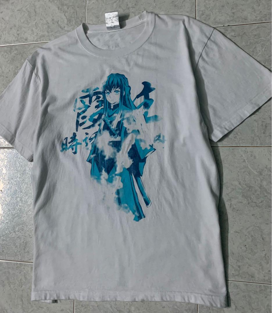 Maglietta Uomo Demon Slayer Tokito Muichiro - Mist Hashira, Design Anime, Cotone Morbido, Stampata In Germania
