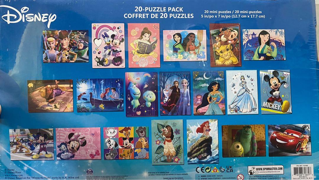 Disney 20-Puzzle pack (Category: Board Games & Puzzles) located in Quezon City. Submitted by anriellevergara (Listing ID 1175955809, Image 2). Description: Unopened Disney Puzzle Tin Cans 20 disney characters .