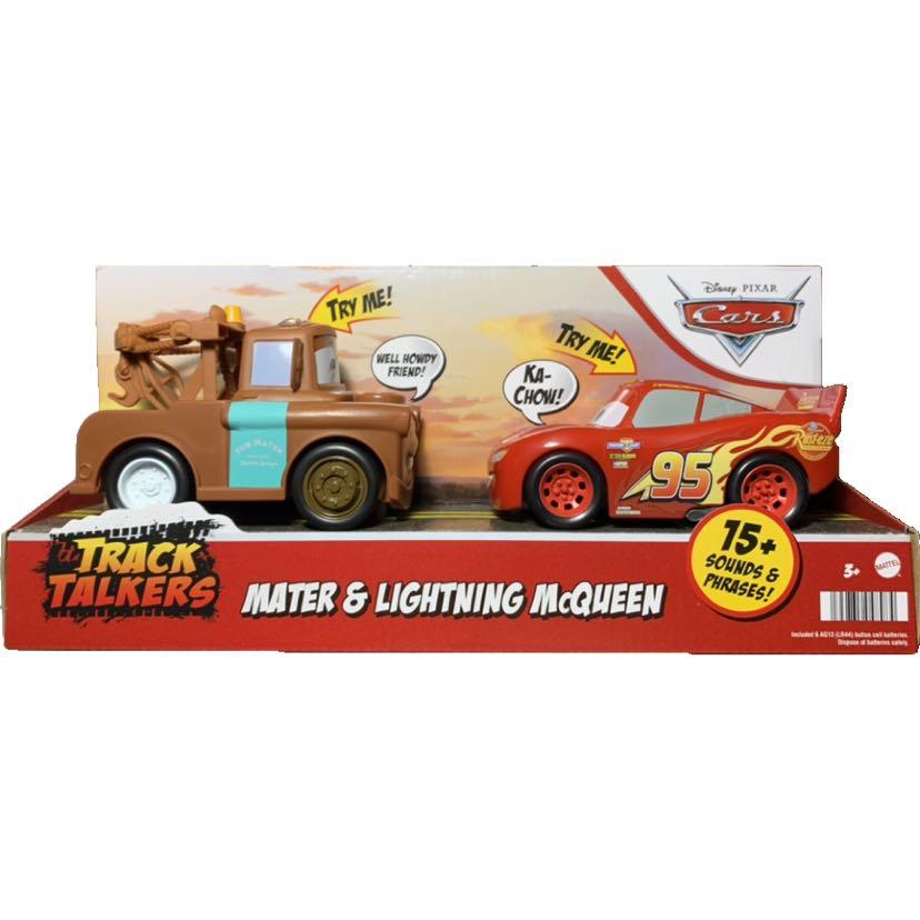 Disney Pixar Cars Track Talkers Mater And Lightning Mcqueen Vehicle 2 Pack 興趣及遊戲 玩具 And 遊戲類