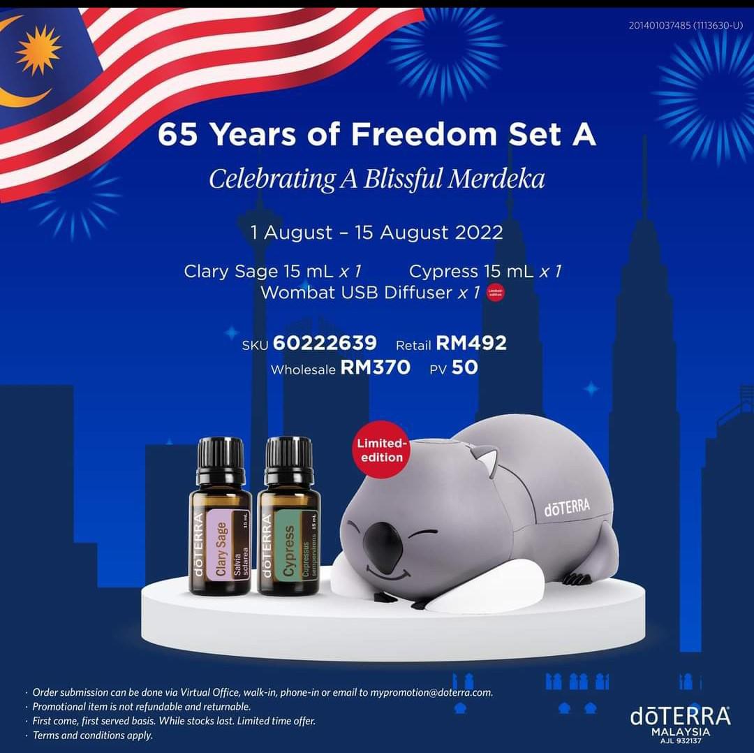 doTERRA Wombat diffuser set