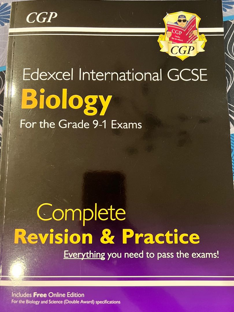 Edexcel igcse biology revision practice hobbies toys books 