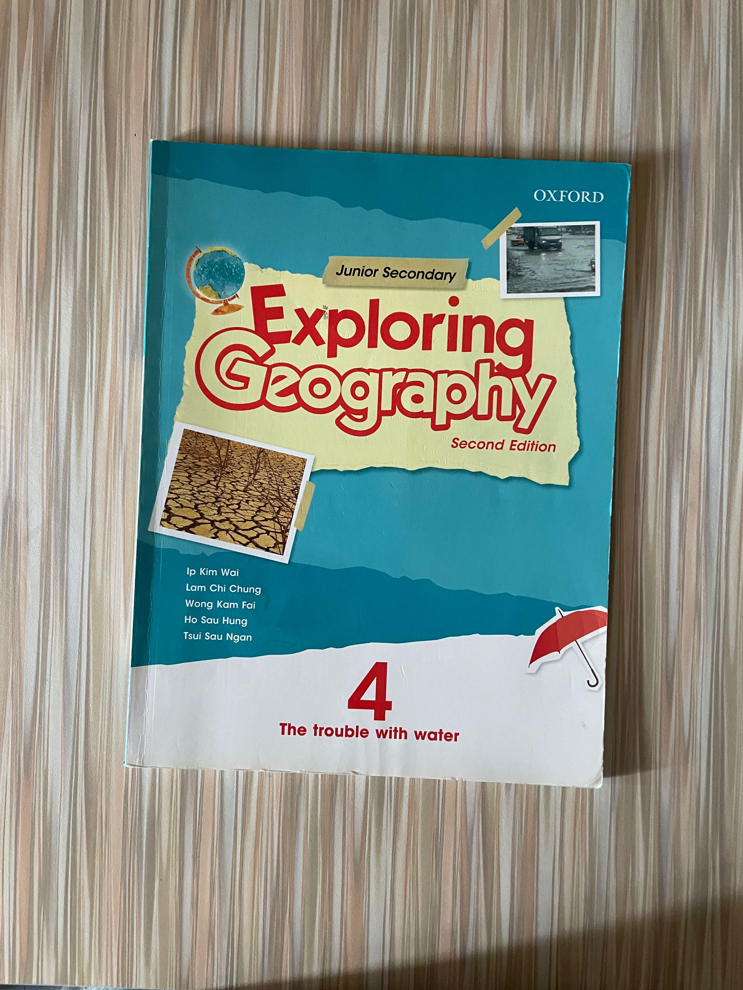 Exploring geography book 4 the trouble with water, 興趣及遊戲, 書本 & 文具, 教科書