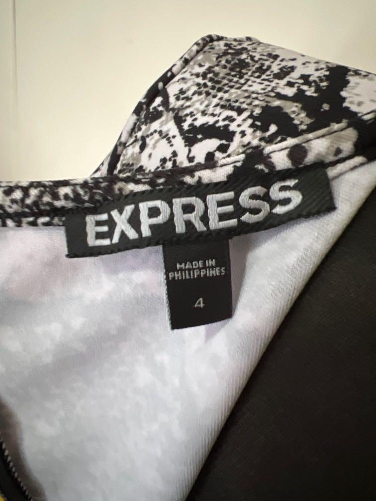 Express snake deals print dress