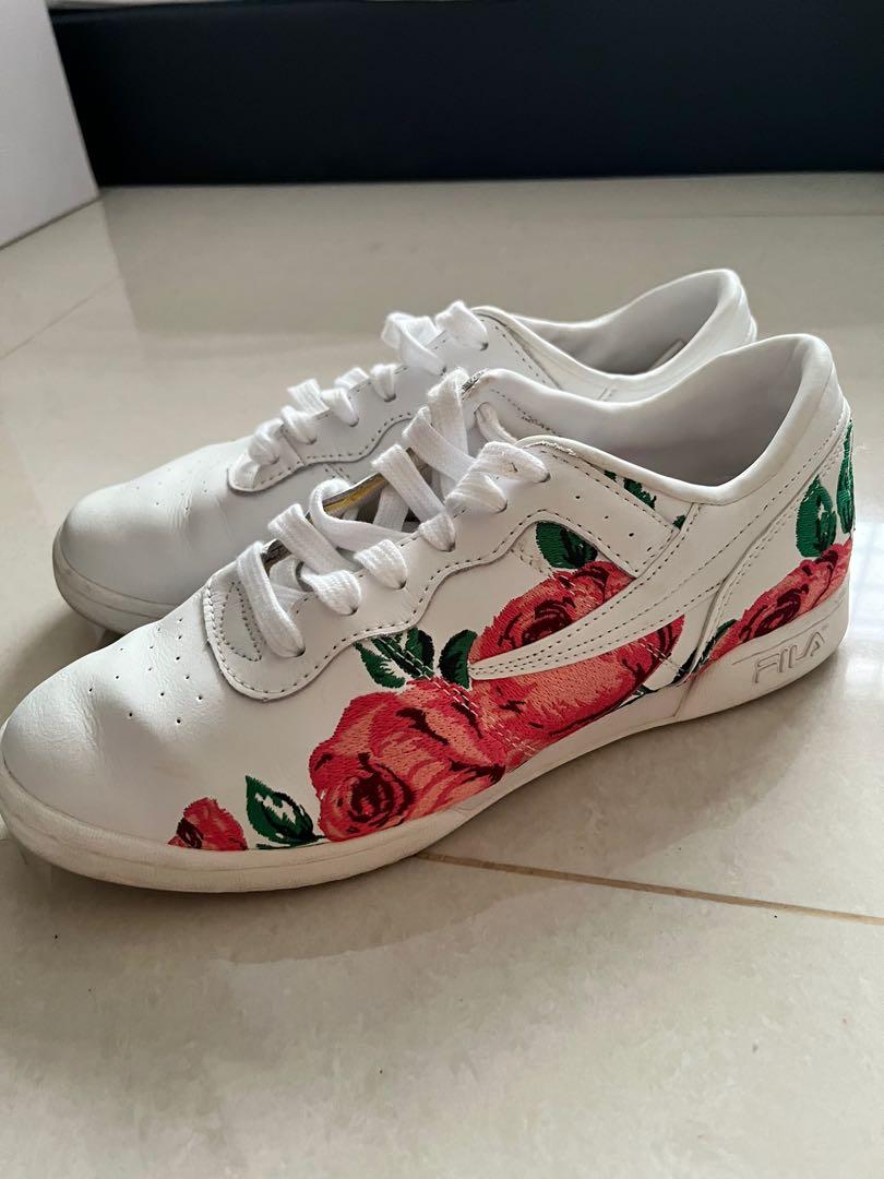 Fila flower sneakers