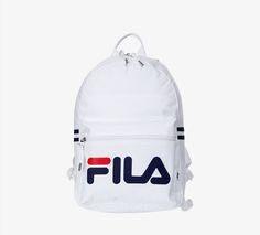 FILA White Backpack Women s Fashion Bags Wallets Backpacks on