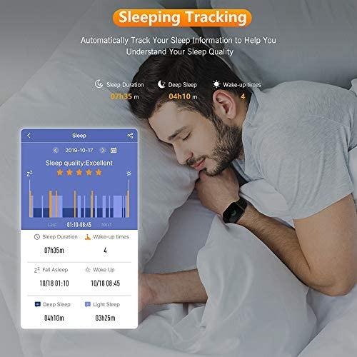 FREE STANDARD COURIER WAFA Fitness Tracker with Heart Rate Blood