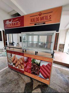 FS: Universal Heavy Duty Food Cart for Food Business Collapsable Height =79inch× length =72inch × width = 24inch (79×72×24)
