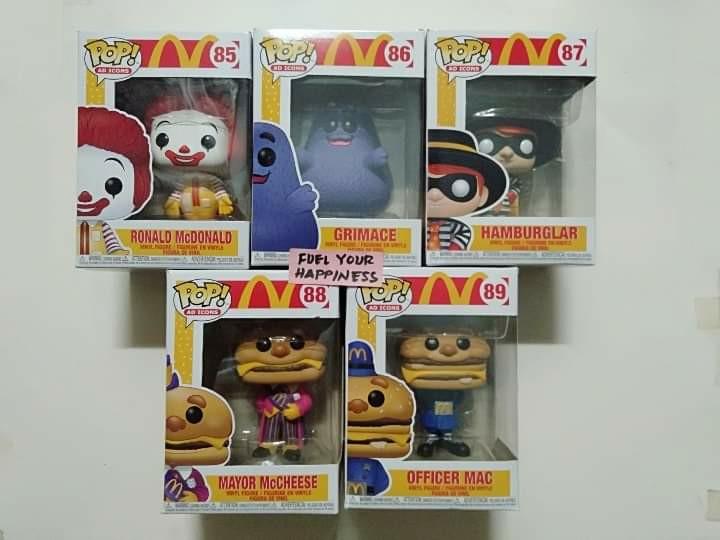 McDonald's Mascots Funko Pops Are Approved by Mayor McCheese