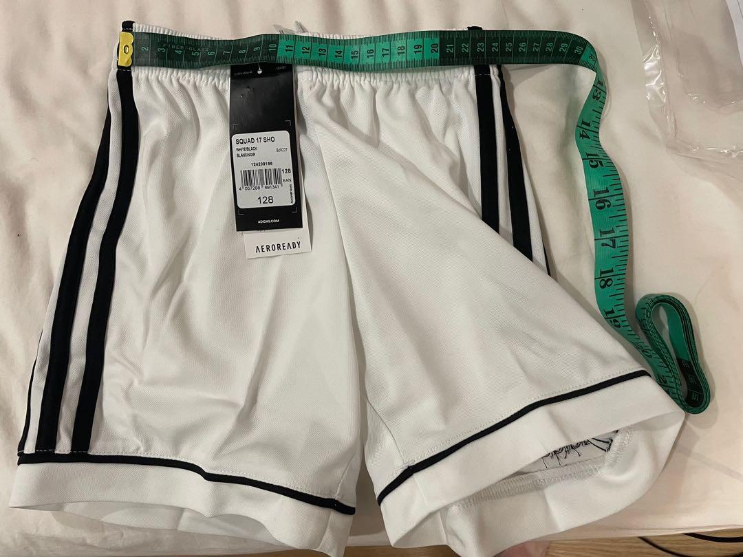 Genuine Adidas Squadra 17 shorts white kids