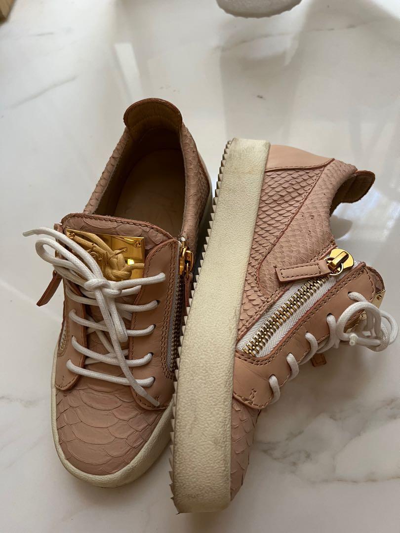 Giuseppe Zanotti Low top sneakers in light pink