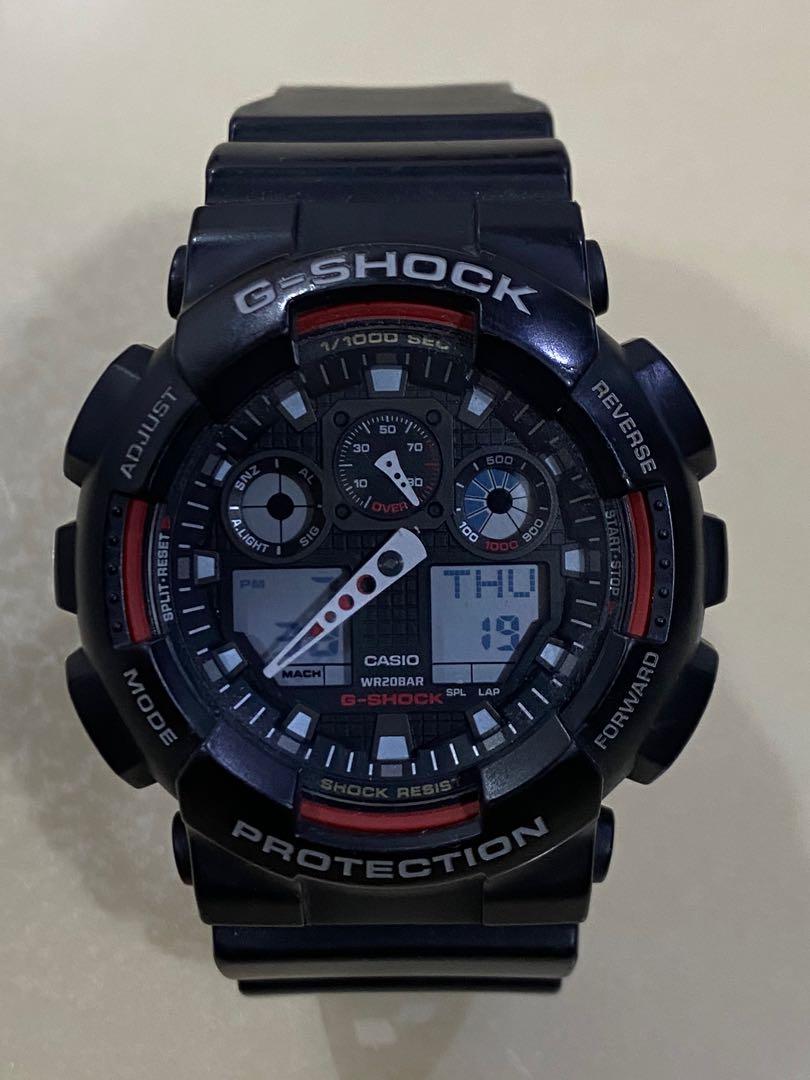 Casio G Shock GA 100 Men s Fashion Watches Accessories Watches on Carousell