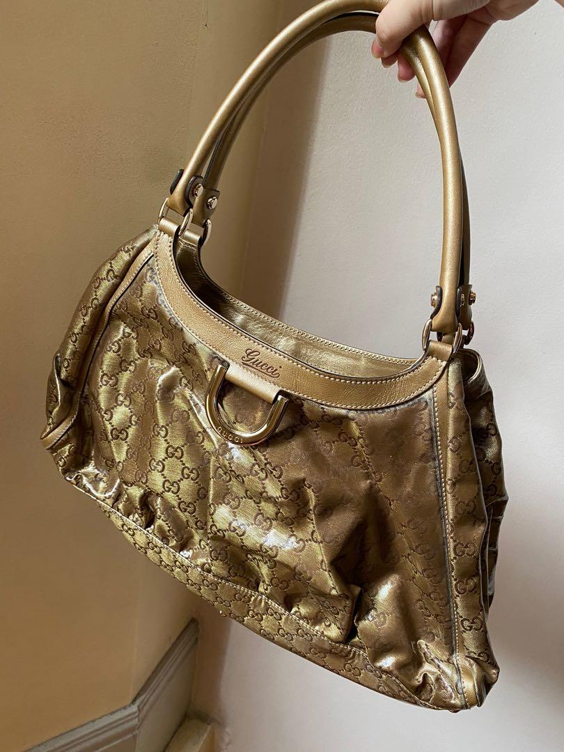 Gucci Large Abbey D-Ring Tote (Category: Luxury Bags & Wallets) located in Manila. Submitted by tinseyra (Listing ID 1175897756, Image 1). Description: Guaranteed authentic With tags and dustbag.