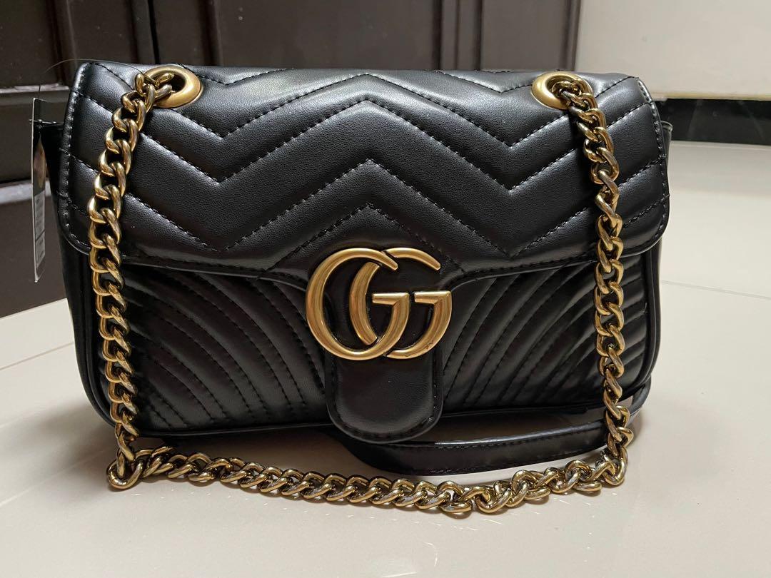 Gucci Marmont Hitam Preloved