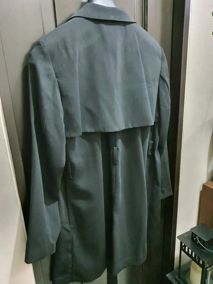 H & M Long Coat, Women's Fashion, Coats, Jackets and Outerwear on Carousell