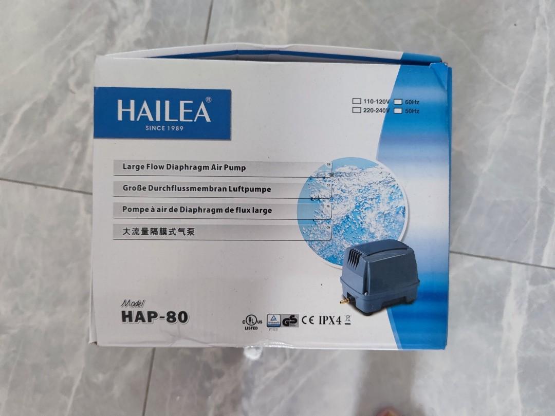 Hailea hap 80 air pump, Pet Supplies, Homes & Other Pet Accessories on ...