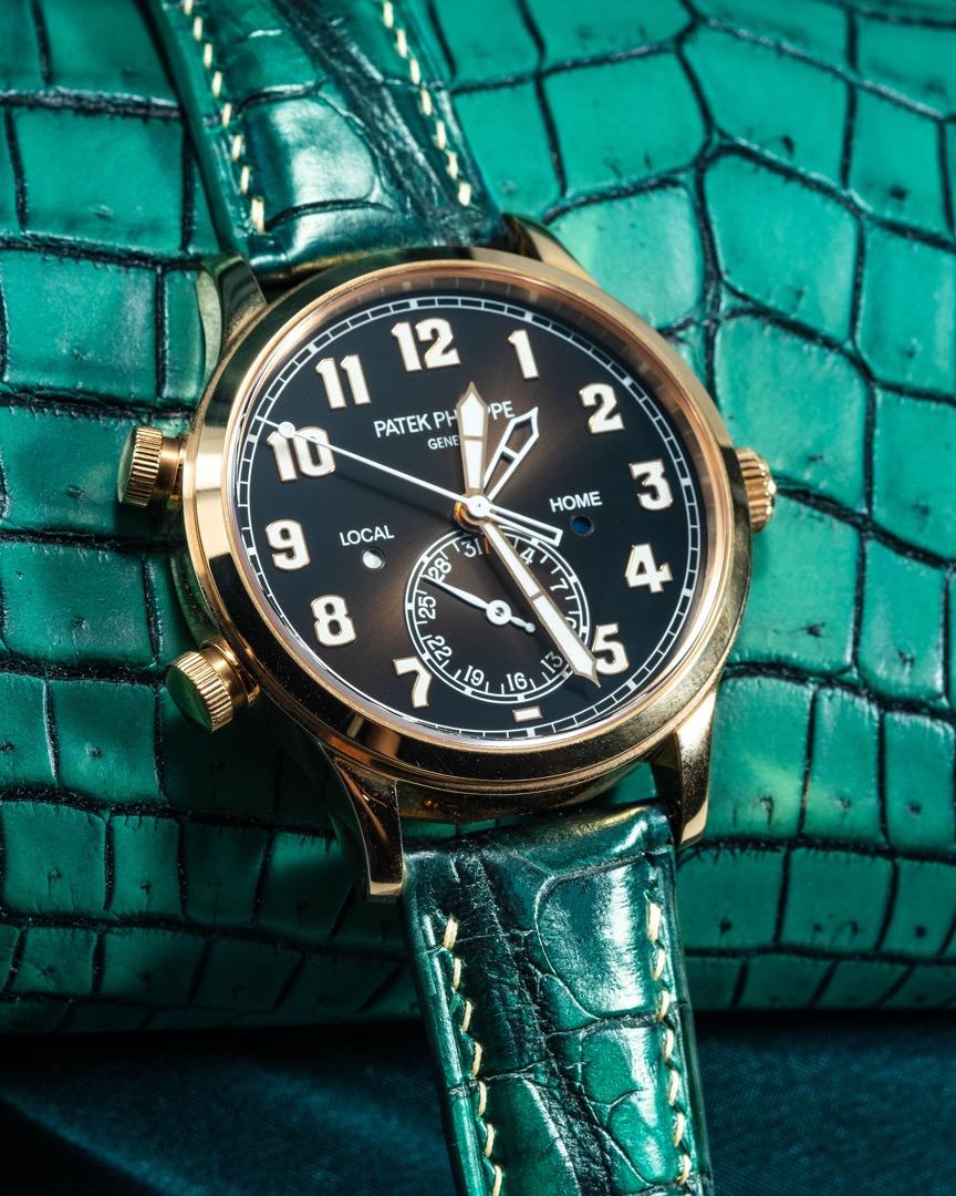 Patek philippe crocodile leather watch band hotsell