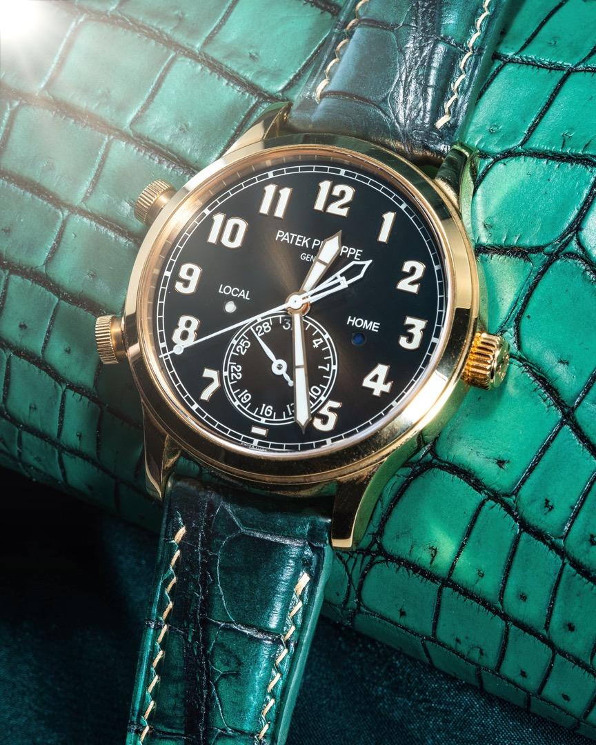 Patek philippe alligator strap deals
