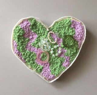 ☀︎Heart Rug Coaster ☀︎