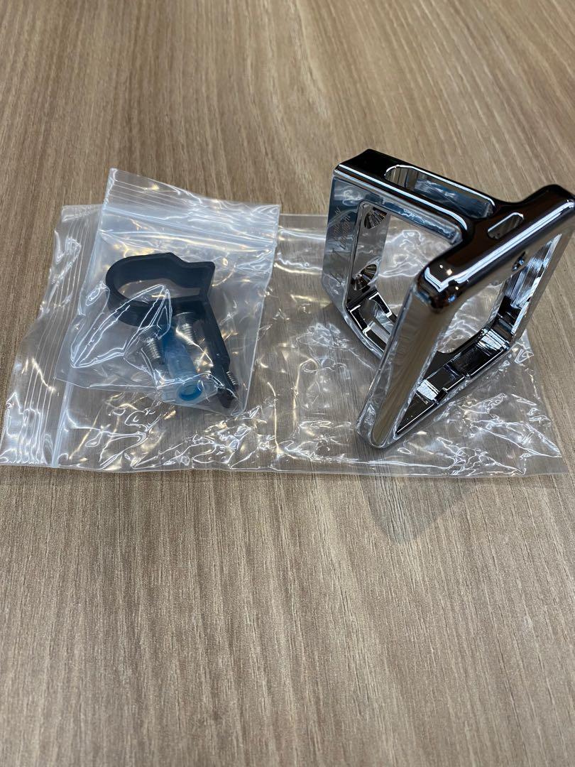 H&H rack and front carrier block set - chrome, Sports Equipment ...