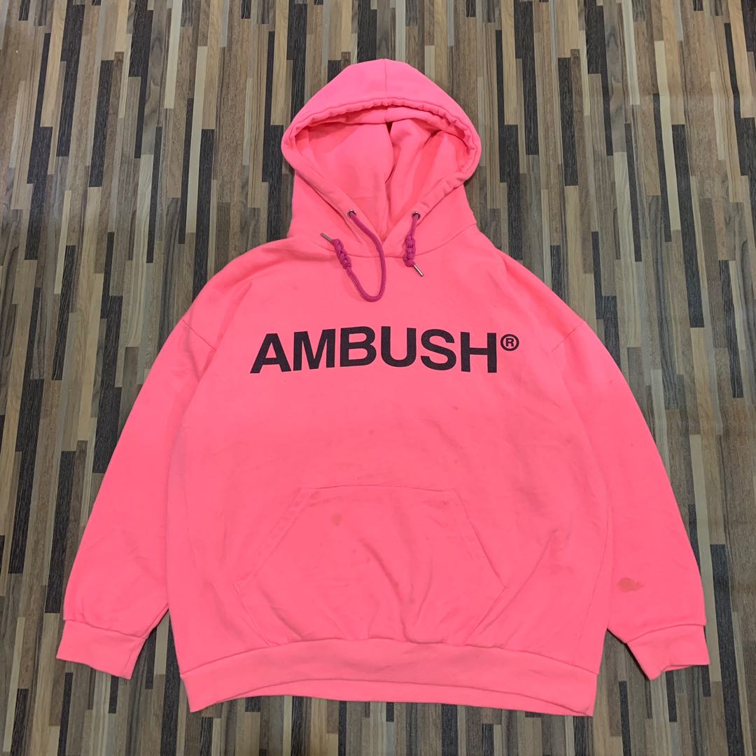 Ambush pink hoodie store