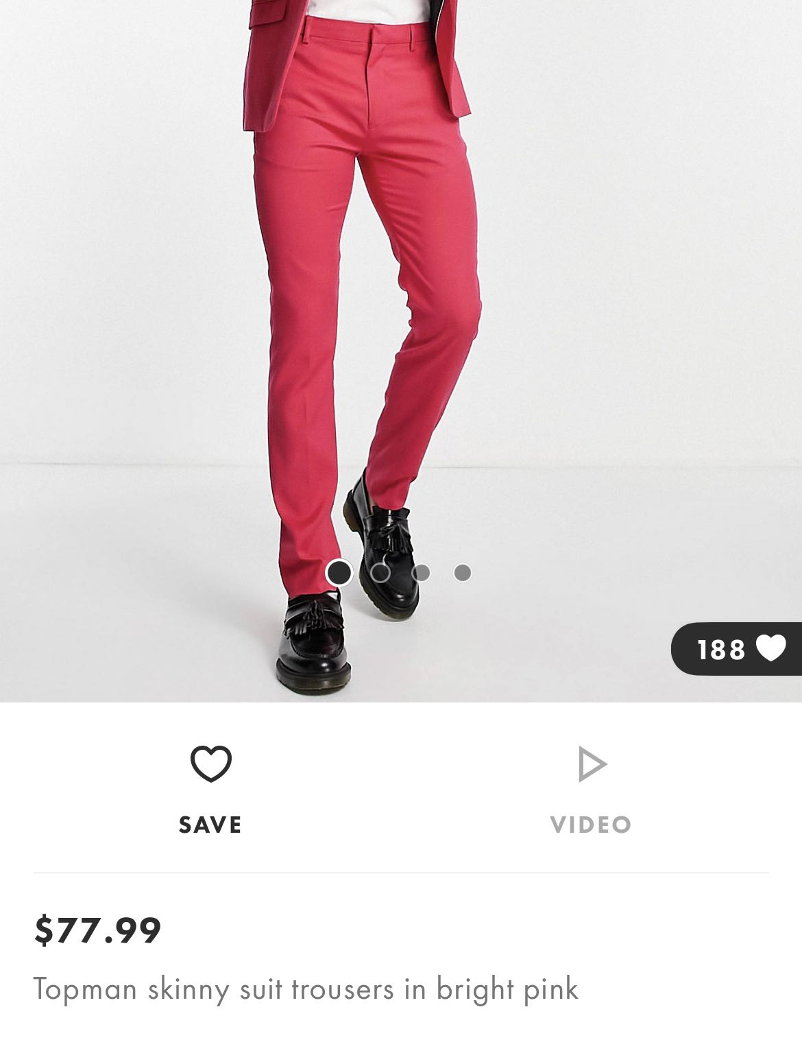 Topman skinny fit trousers hotsell