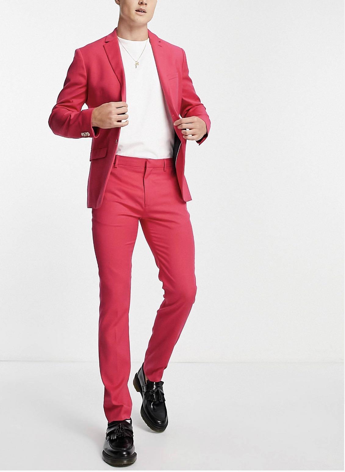 Topman skinny fit trousers clearance