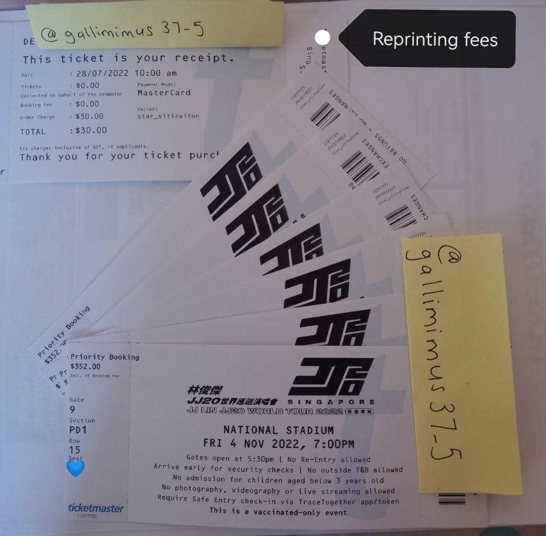 [HTB] PROOF & TNC Ticketing help, Tickets & Vouchers, Event Tickets on ...