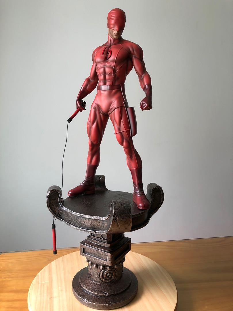 HungryHulks Exclusive Daredevil Statue Marvel Avengers Sideshow XM Iron