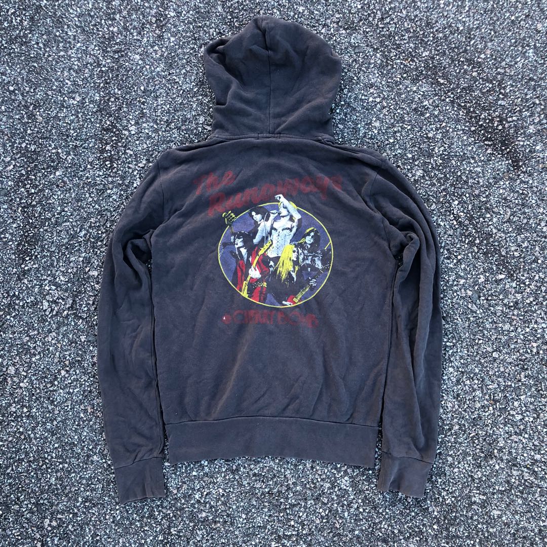 Hysteric Glamour x The Runaway Hoodie, Men's Fashion, Tops & Sets