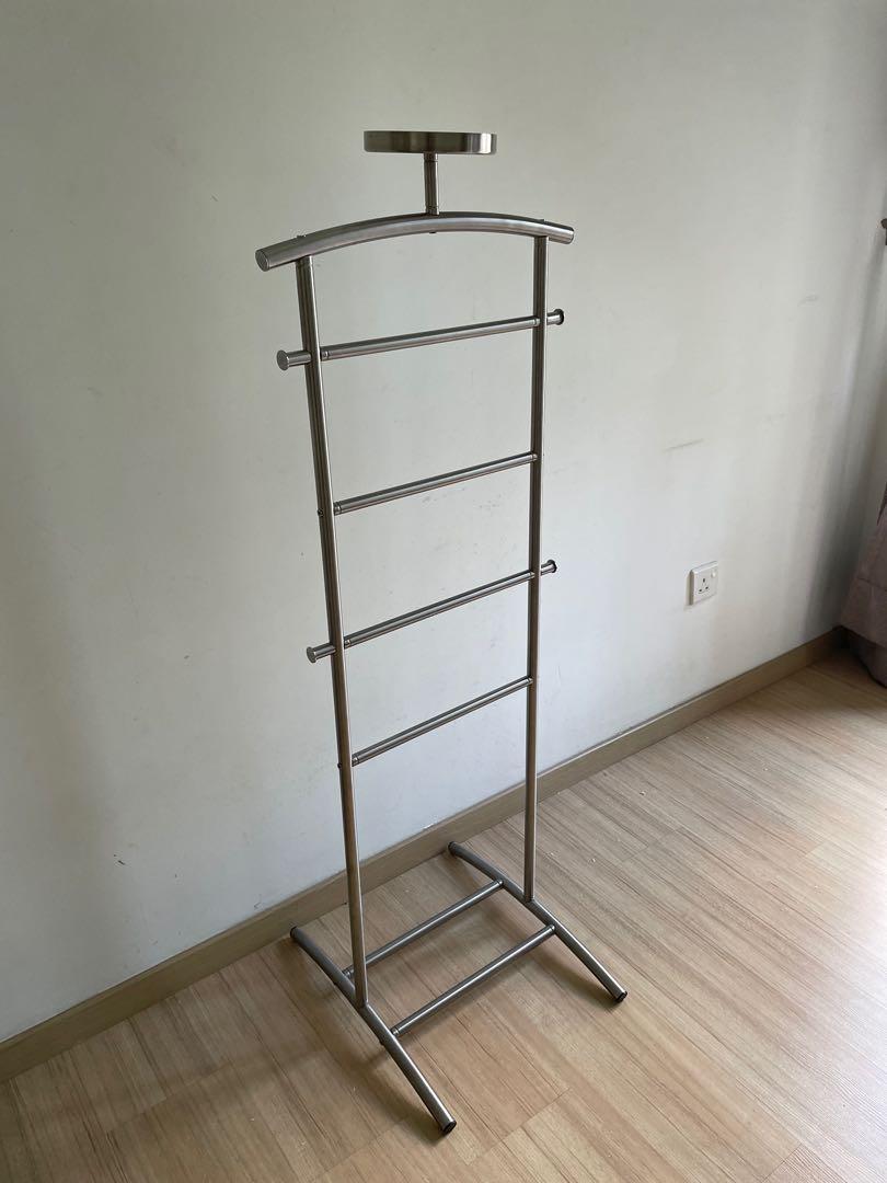 Ikea Clothes Rack / Hangers (Stainless Steel), Furniture & Home Living