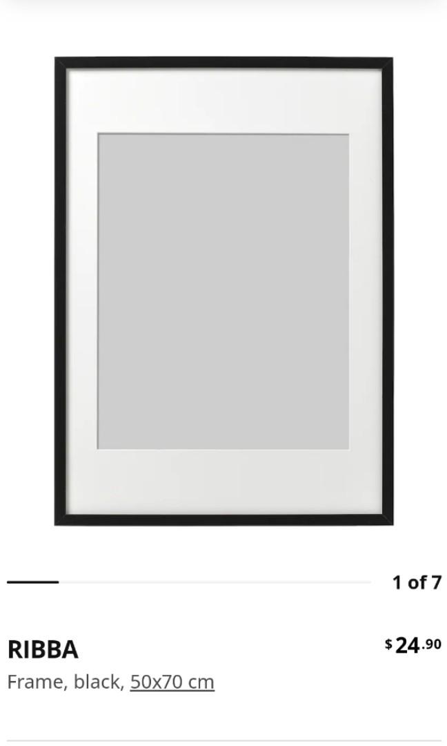 Ikea Ribba frame, Furniture & Home Living, Home Decor, Frames