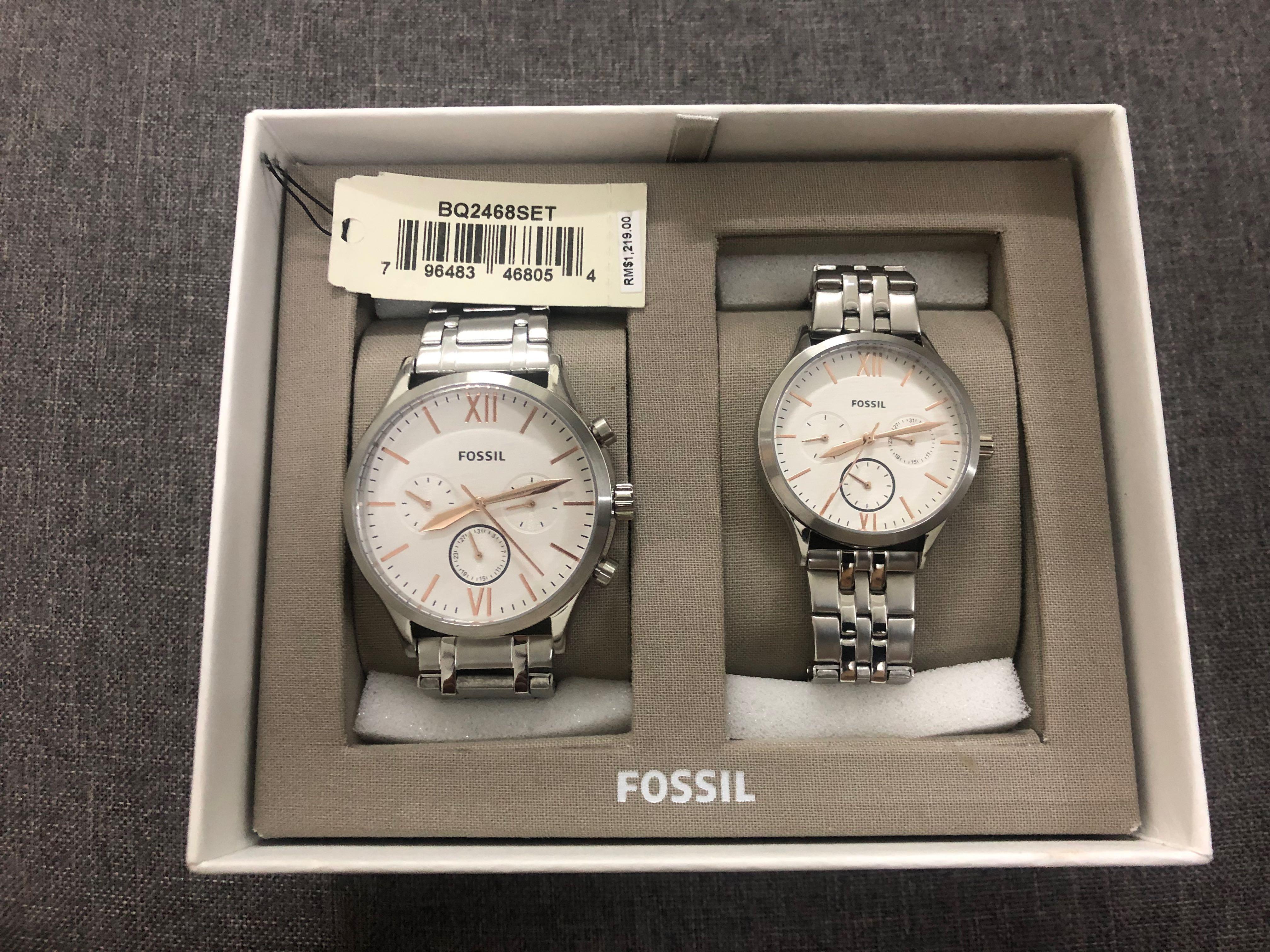 Jam fossil couple discount ori