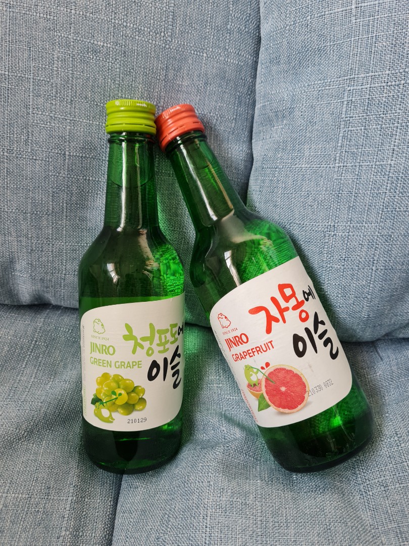 Jinro Soju (Grapefruit), Food & Drinks, Alcoholic Beverages on Carousell